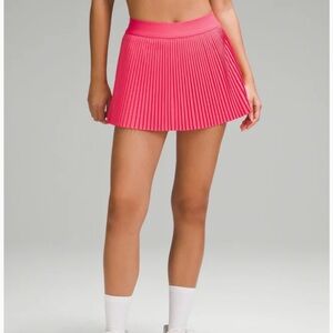 Lululemon varsity HR pleated tennis skirt